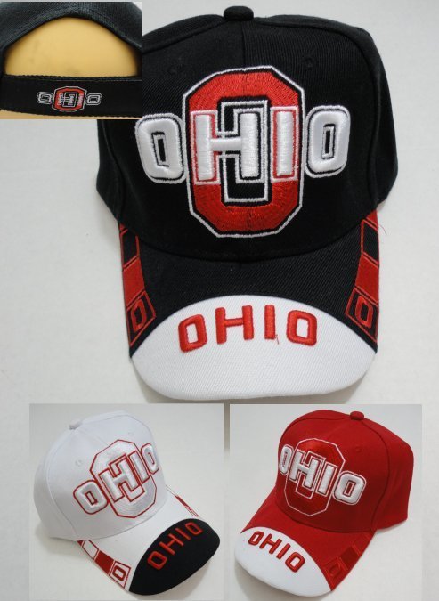 Ohio HAT-White Accent-12 piece pack