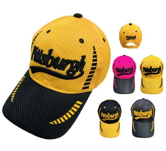 Pittsburgh Air Mesh HAT-12 piece pack