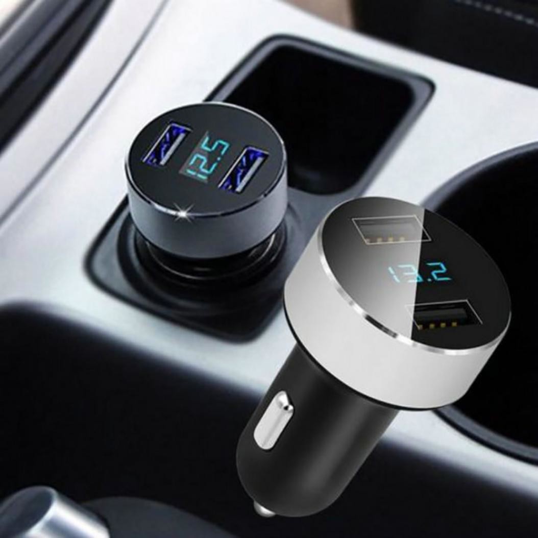 5V/3.1A Dual USB Port Cigarette Lighter Adapter Car Charger for iPhone Samsung 5V/3.1A Dual USB Port Cigarette Lighter Adapter Car Charger for iPhone Samsung