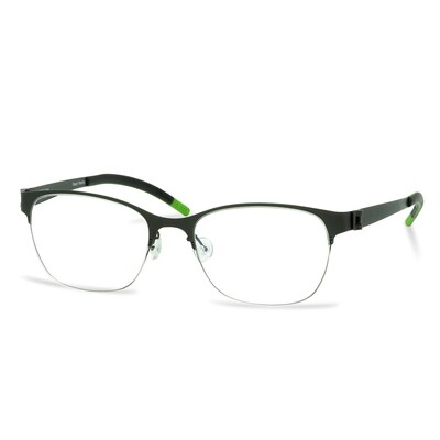Green Semi Rim FFA 907 Dark Gun (49-20-140 mm) size S Green Semi Rim FFA 907 Dark Gun (49-20-140 mm) size S