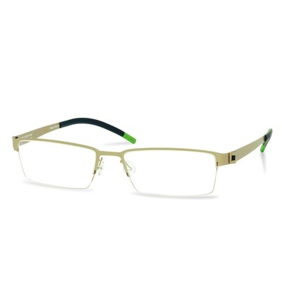 Green Semi Rim FFA 901 Gold (54-18-140 mm) size L Green Semi Rim FFA 901 Gold (54-18-140 mm) size L