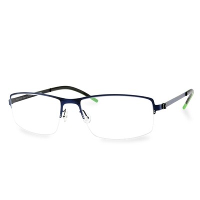 Green Semi Rim FFA 902 Antique Blue (57-17-145 mm) size L Green Semi Rim FFA 902 Antique Blue (57-17-145 mm) size L