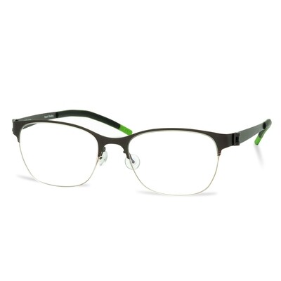 Green Semi Rim FFA 907 Brown (49-20-140 mm) size S Green Semi Rim FFA 907 Brown (49-20-140 mm) size S
