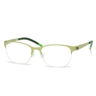 Green Semi Rim FFA 907 Gold (49-20-140 mm) size S Green Semi Rim FFA 907 Gold (49-20-140 mm) size S