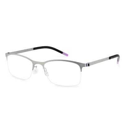 Green Semi Rim FFA 916 Silver (52-18-135 mm) size M Green Semi Rim FFA 916 Silver (52-18-135 mm) size M