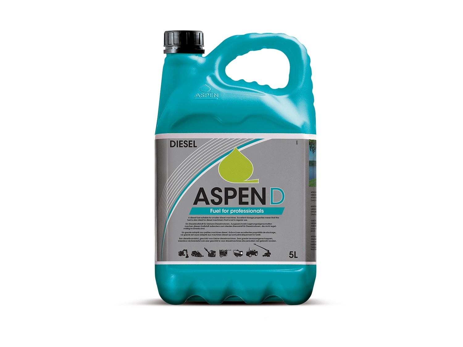 Aspen D Polttoaine pienille dieselmoottoreille 5L Aspen D Polttoaine pienille dieselmoottoreille 5L