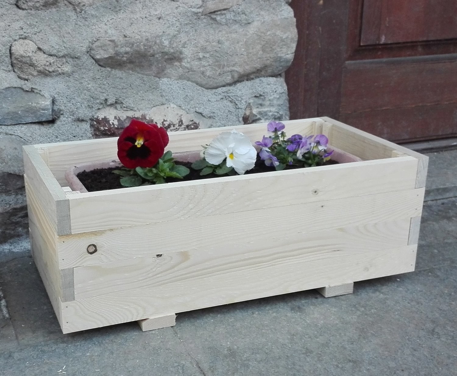 prodotto non trattato per Découpage Portavasi in legno varie misure per vasi standard prodotto non trattato per Découpage Portavasi in legno varie misure per vasi standard