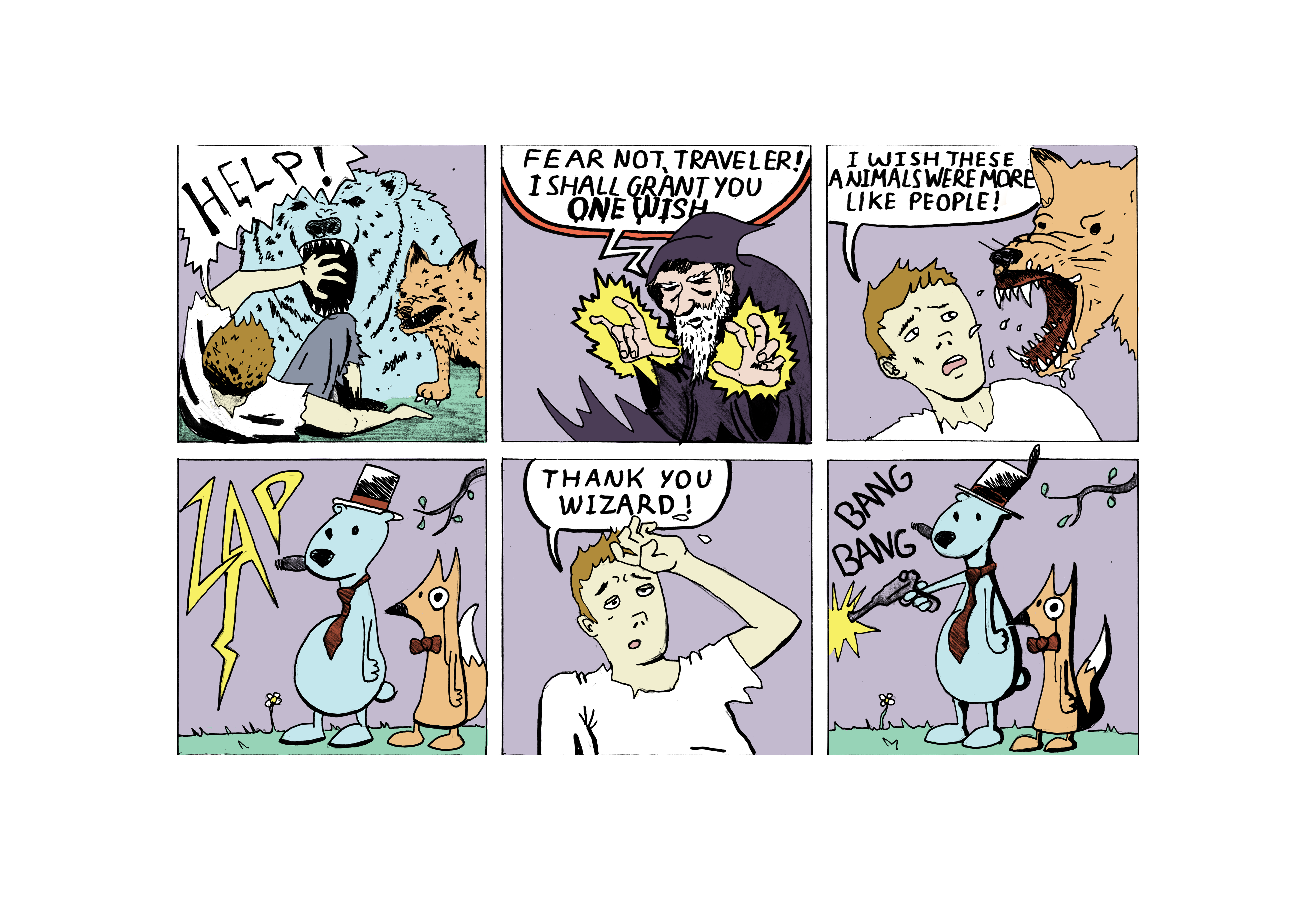 "Wish" Limited Edition Comic Print 00000