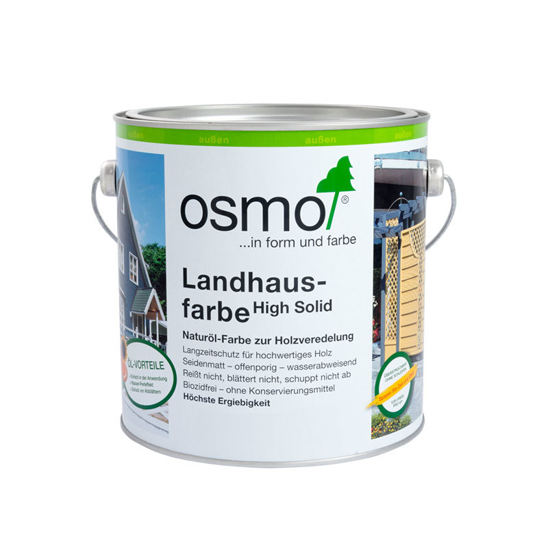 OSMO Landhausfarbe 2704 Steingrau, 2,5 L 207260047