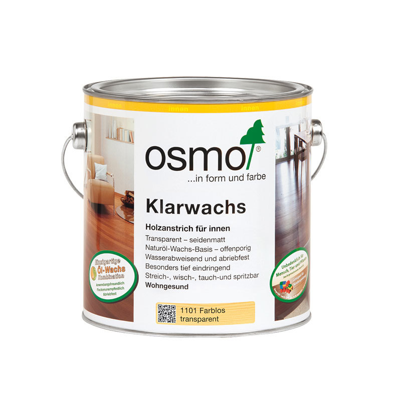 OSMO Klarwachs 1101 Farblos, 2,5 L 207260446