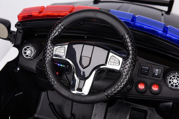 macchina polizia elettrica per bambini