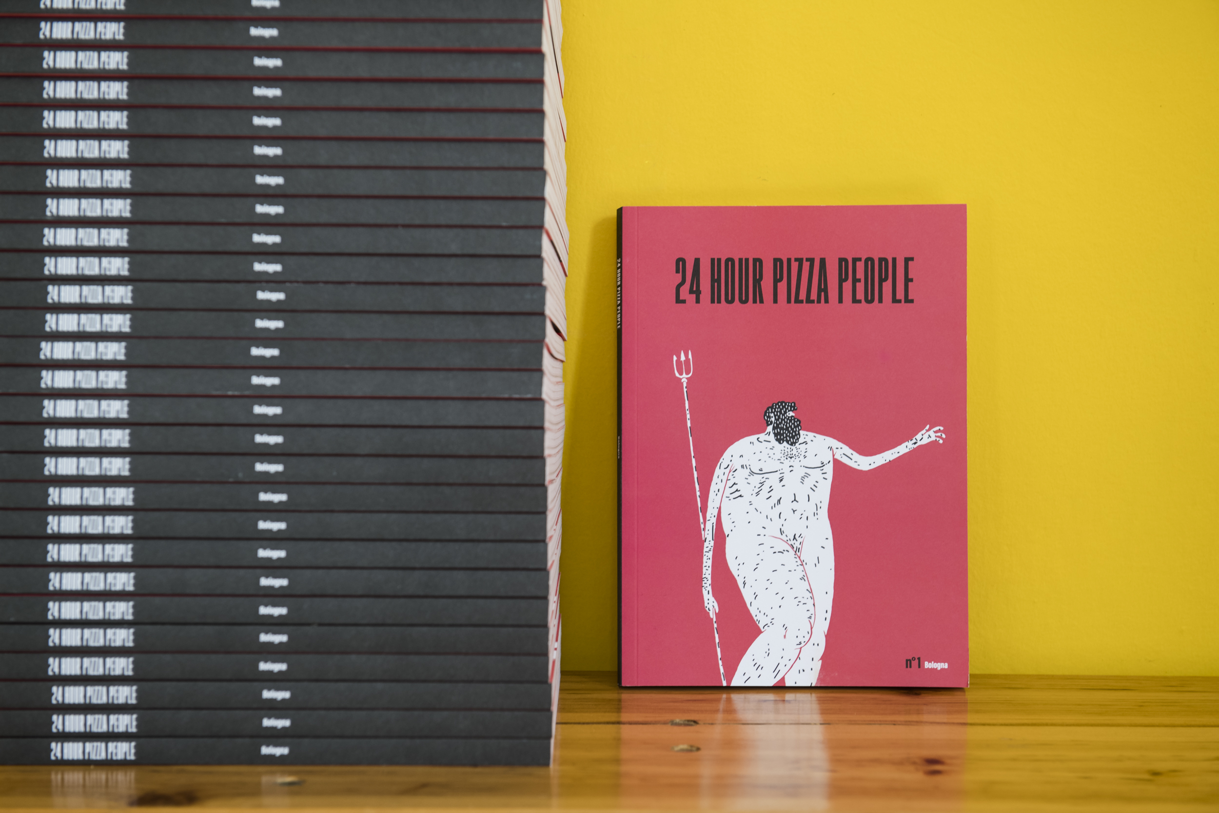 24 HOUR PIZZA PEOPLE - MAGAZINE - BOLOGNA