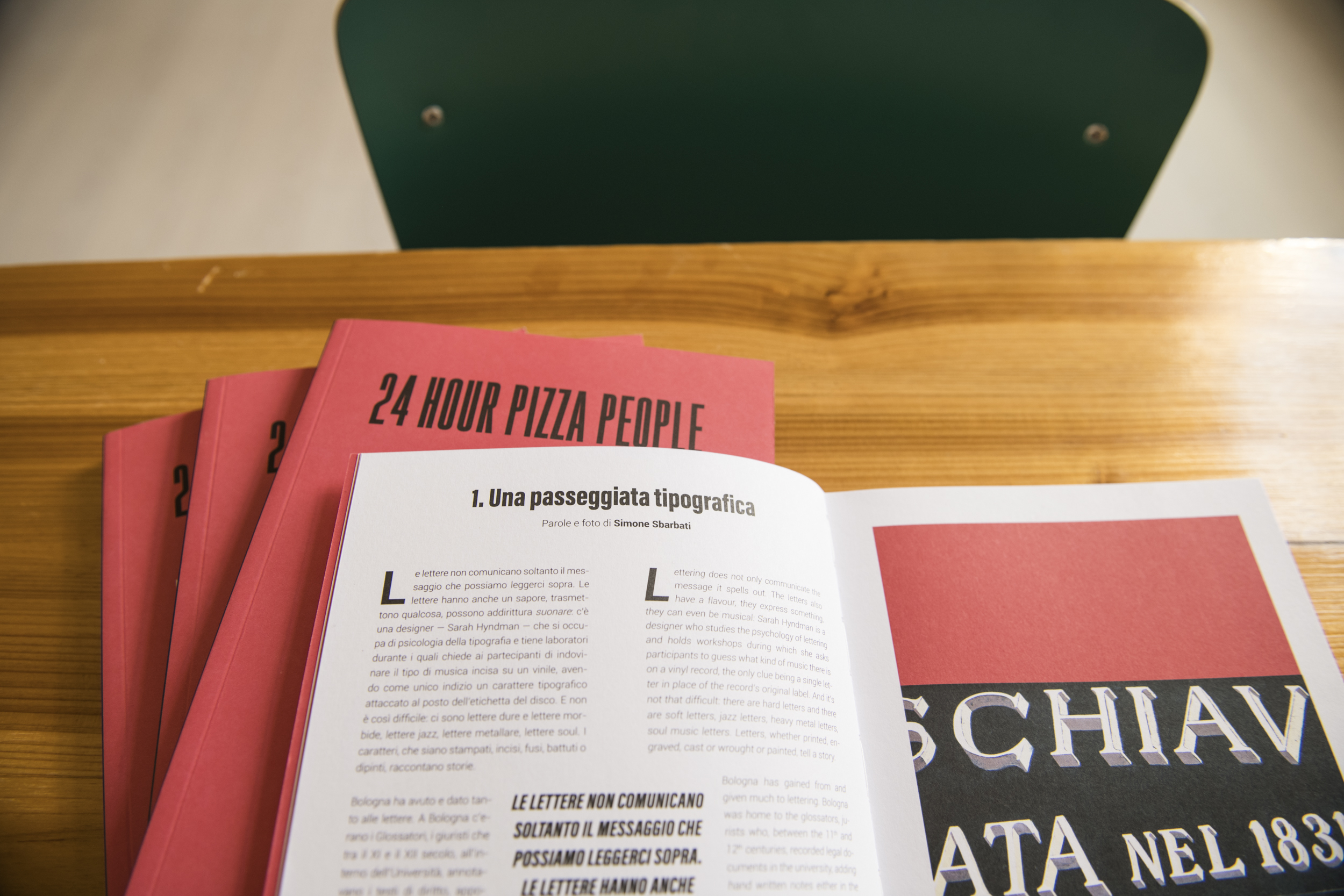 24 HOUR PIZZA PEOPLE - MAGAZINE - BOLOGNA