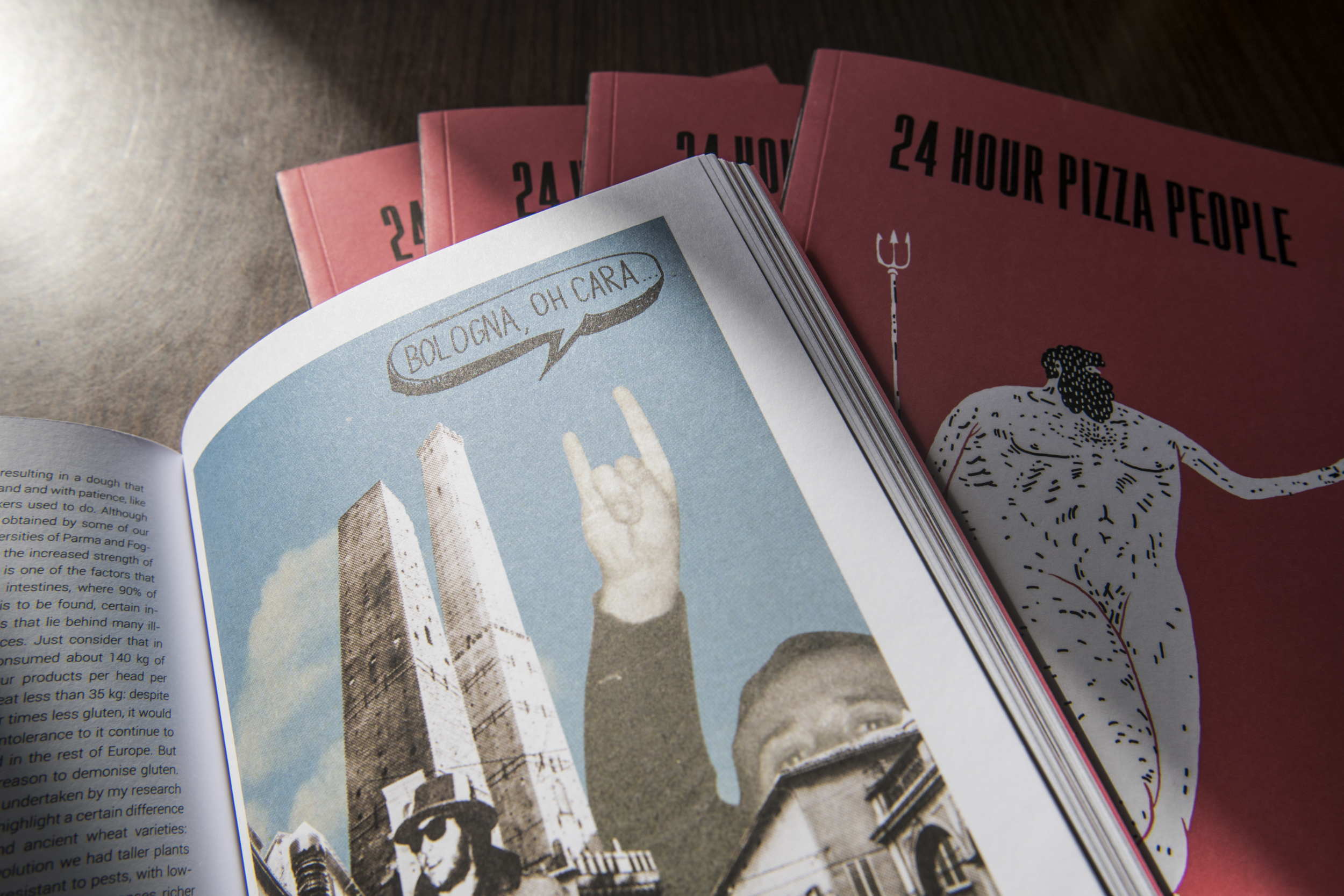 24 HOUR PIZZA PEOPLE - MAGAZINE - BOLOGNA