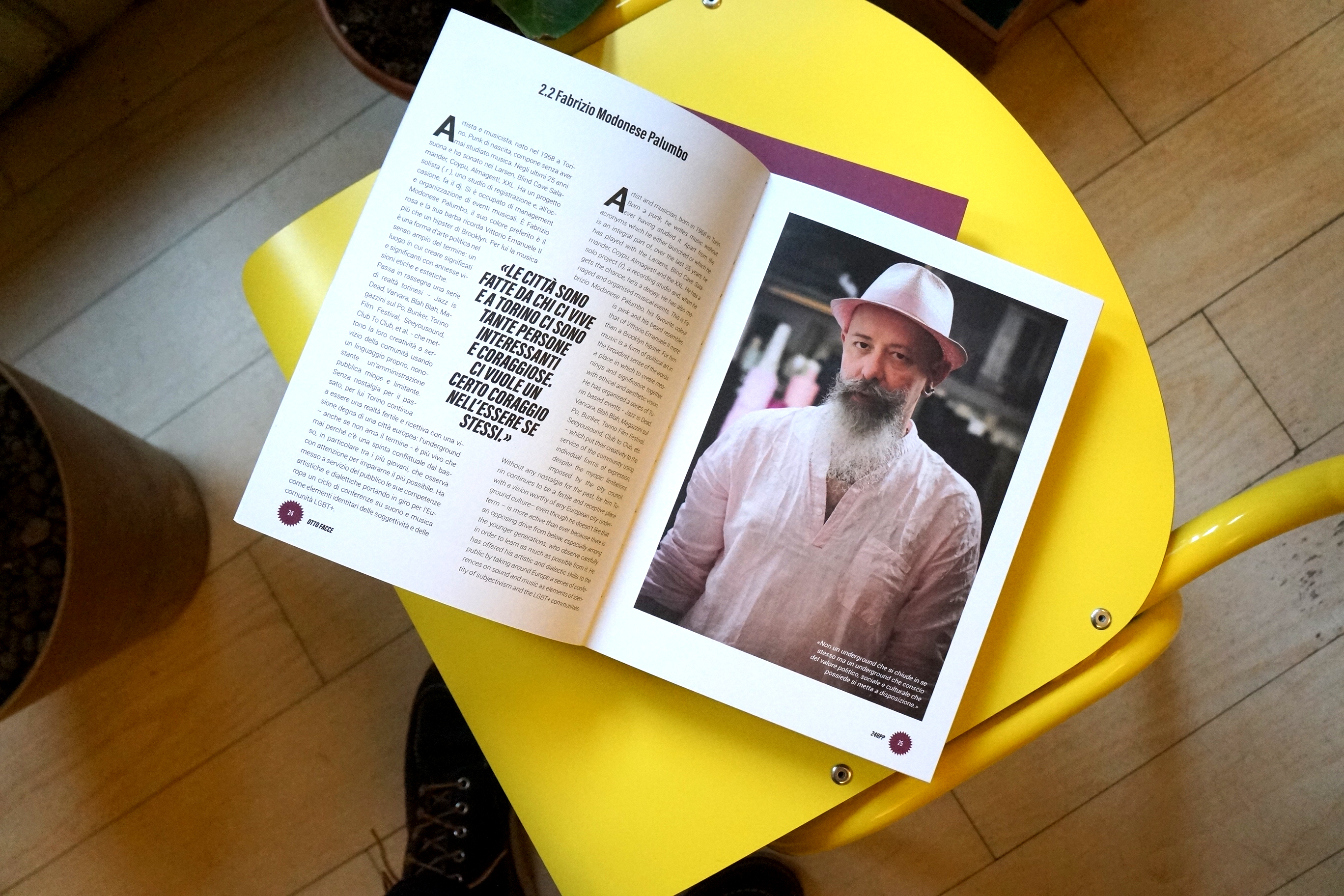 24 HOUR PIZZA PEOPLE - MAGAZINE N°2 - TORINO