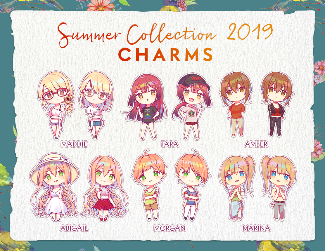 Summer 2019 Keychains (2 inch) summer19keychains