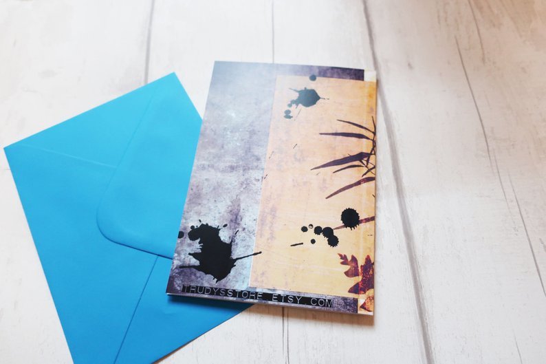 Grunge Mothers Day Card