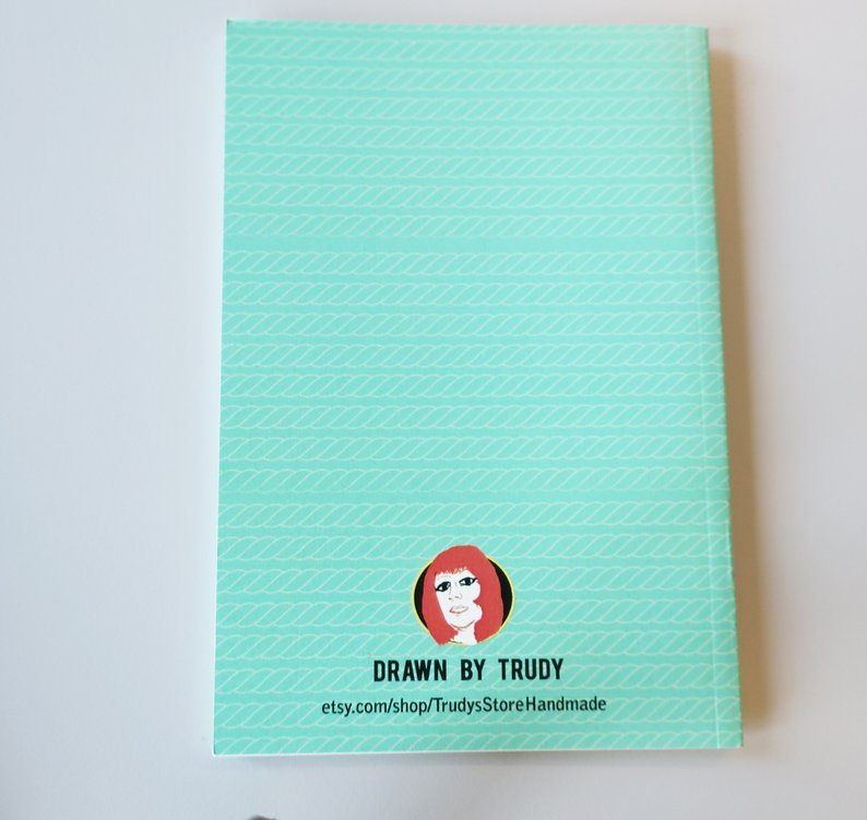 A6 Knot lined Notebook