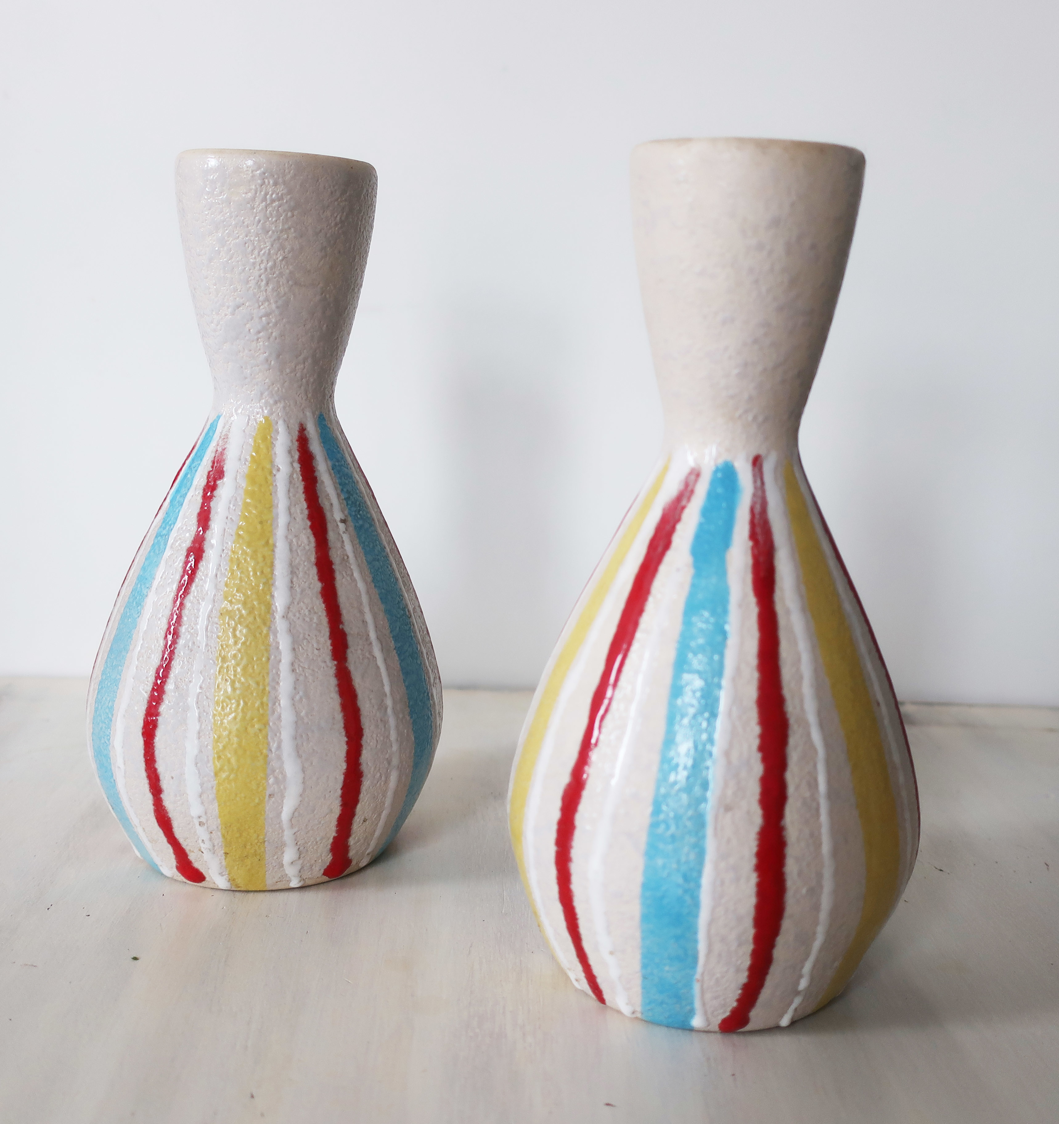 Vintage Italian Pair Vases