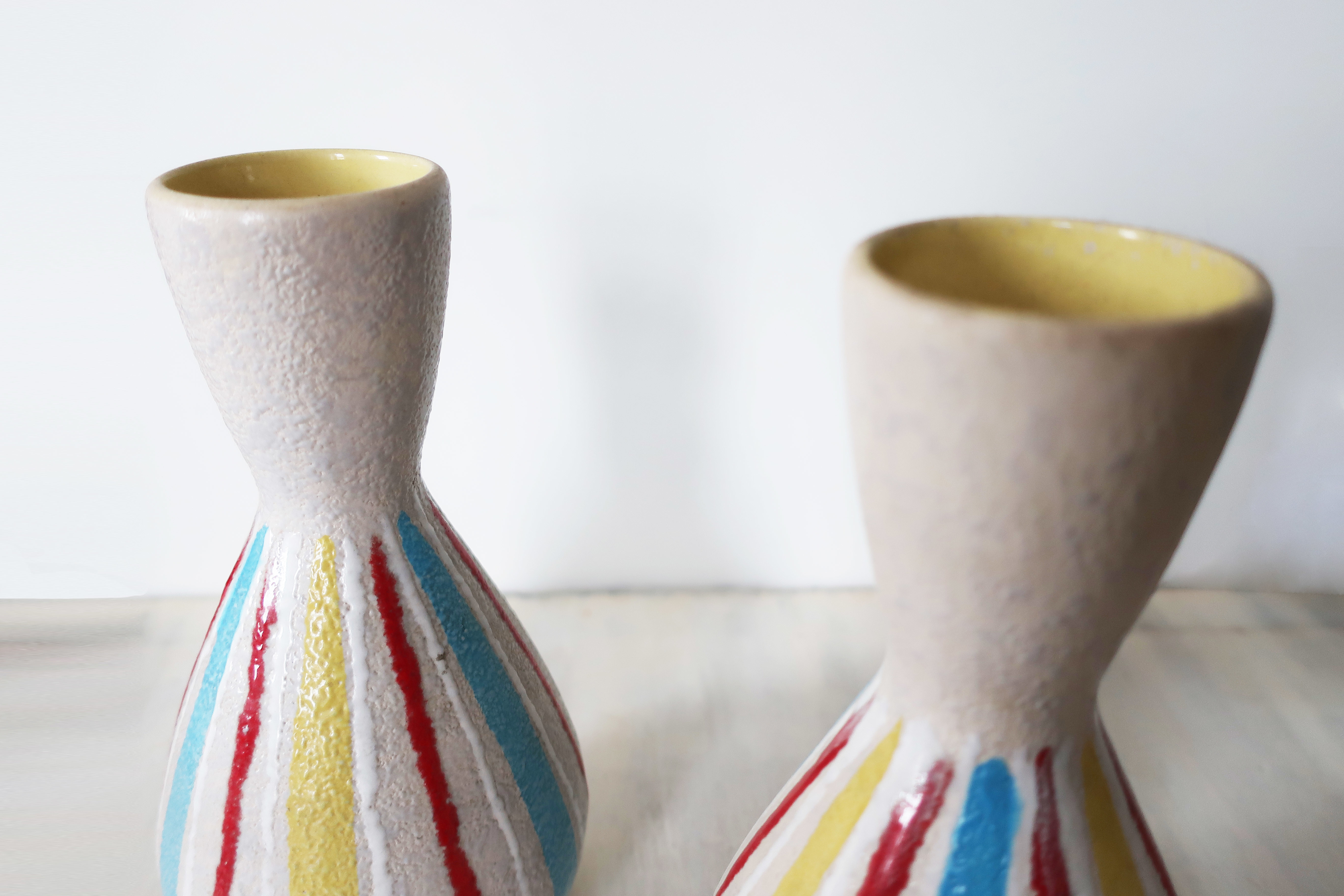 Vintage Italian Pair Vases