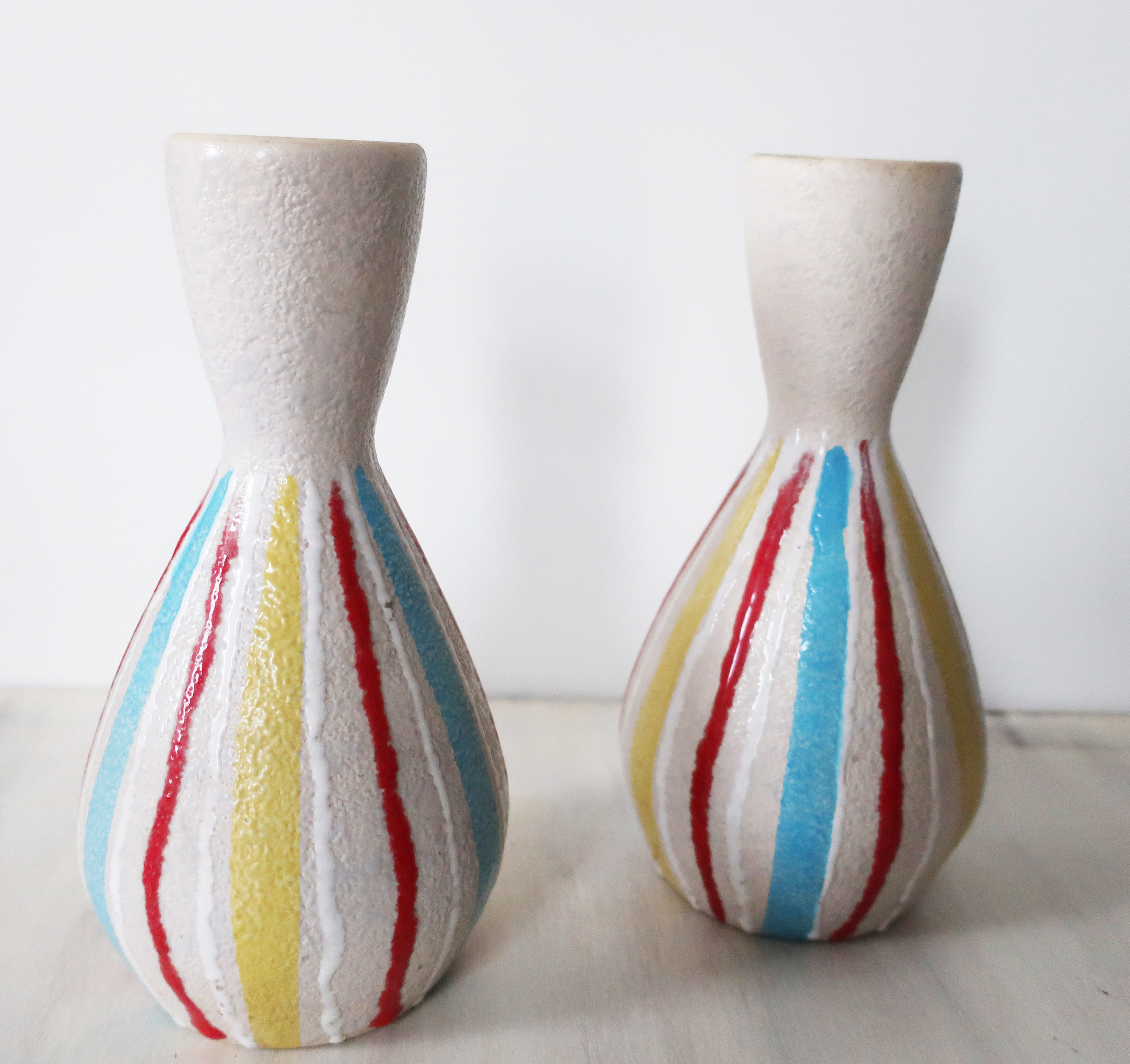 Vintage Italian Pair Vases