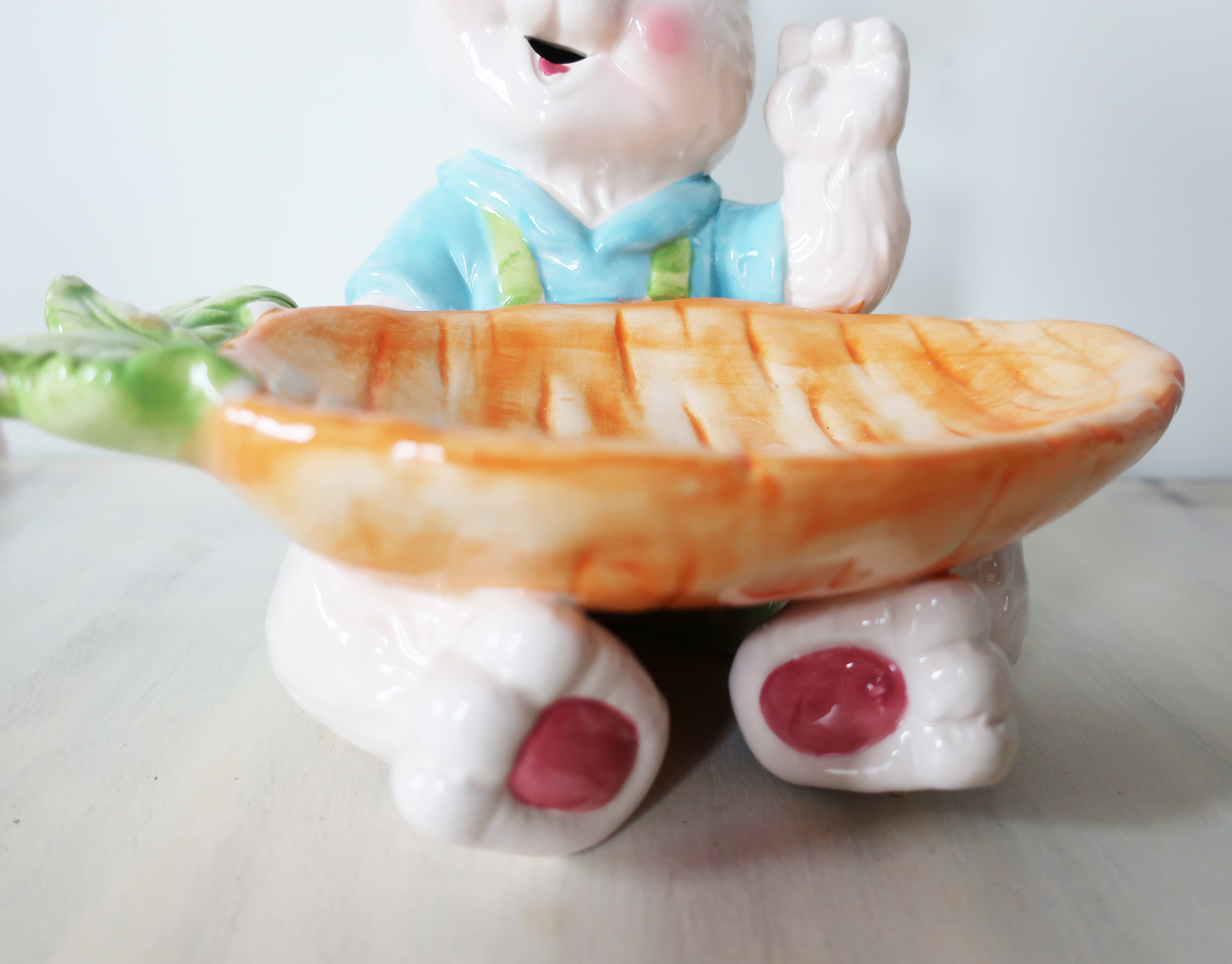 Large Easter Rabbit Treat Dish
