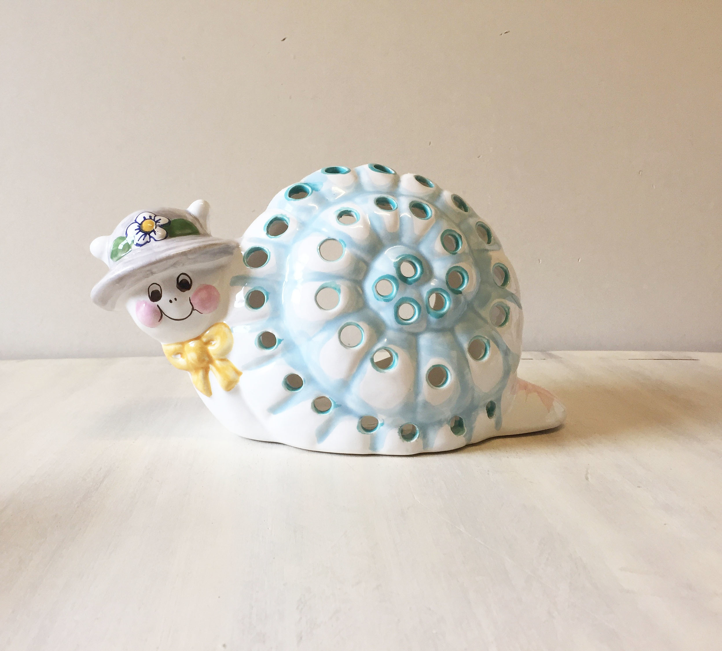 Vintage Snail lamp base