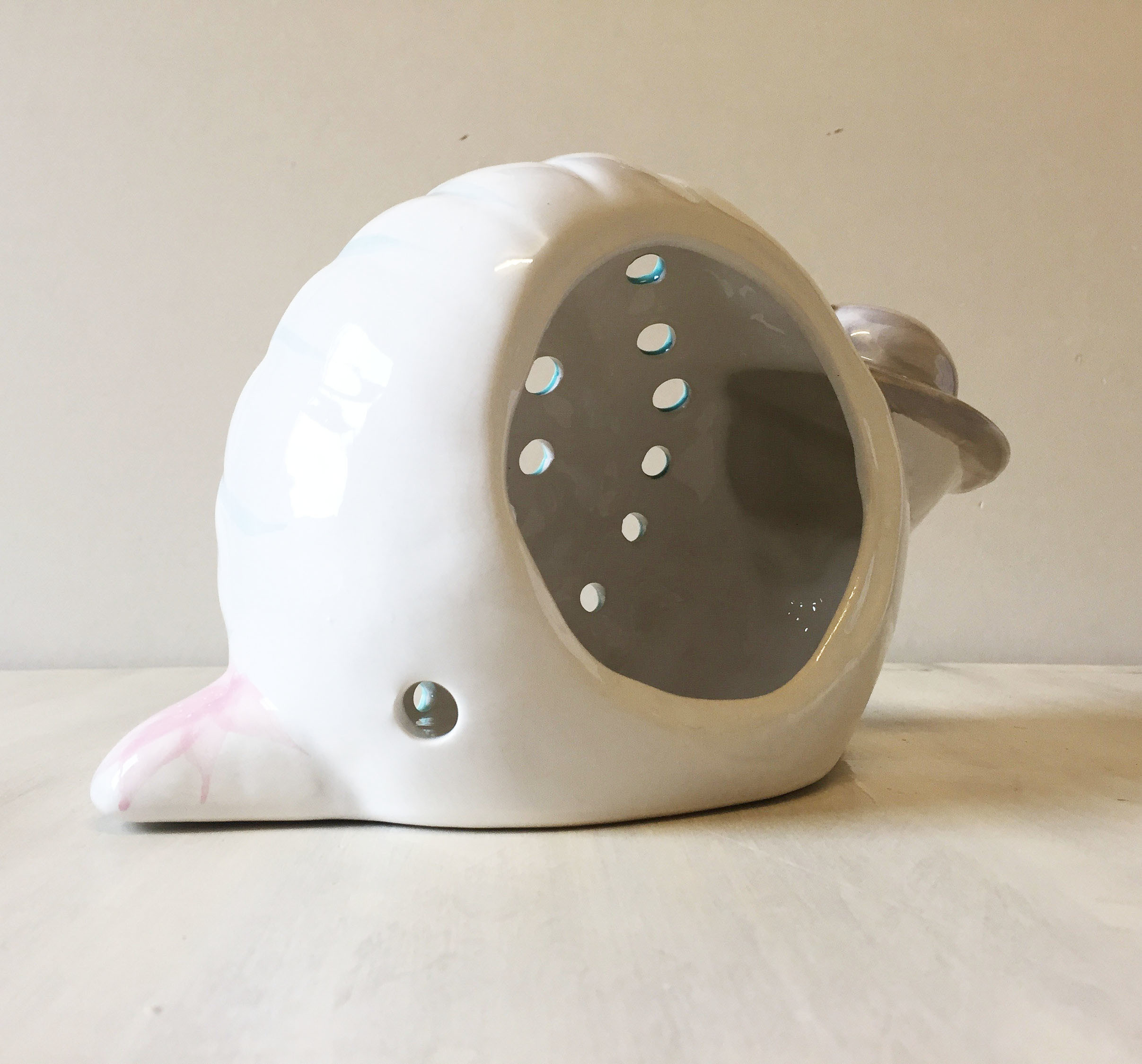 Vintage Snail lamp base