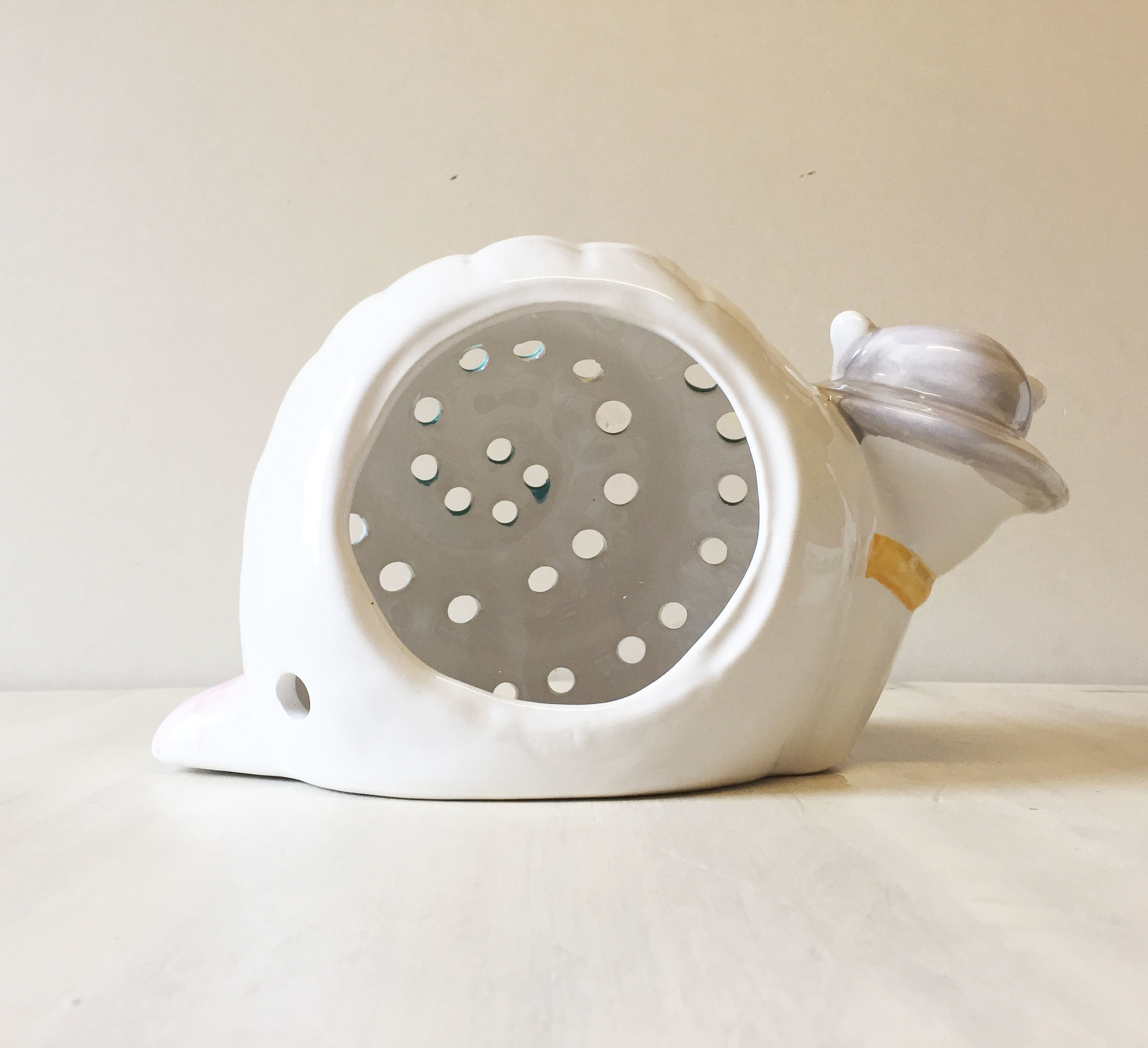 Vintage Snail lamp base