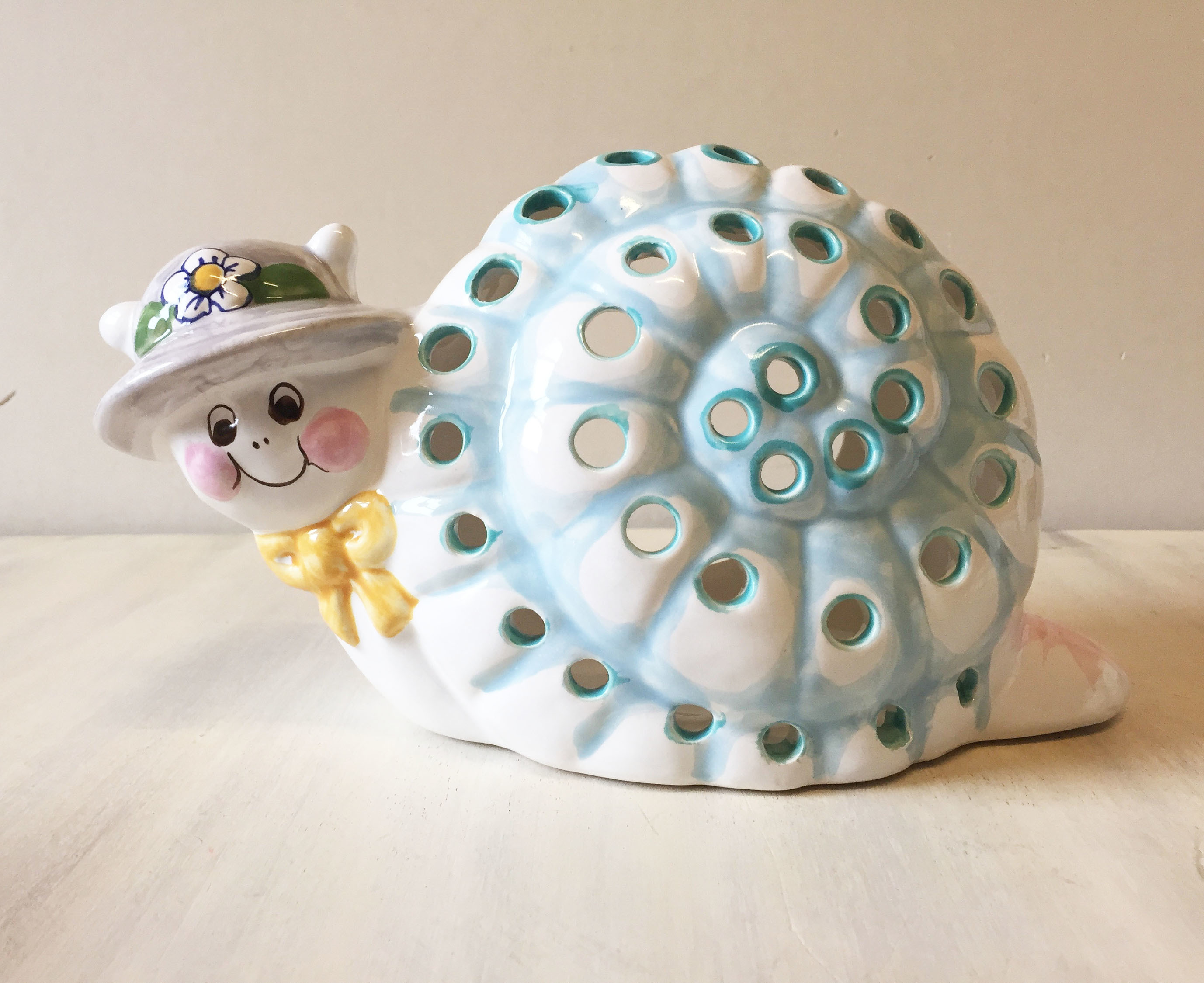 Vintage Snail lamp base