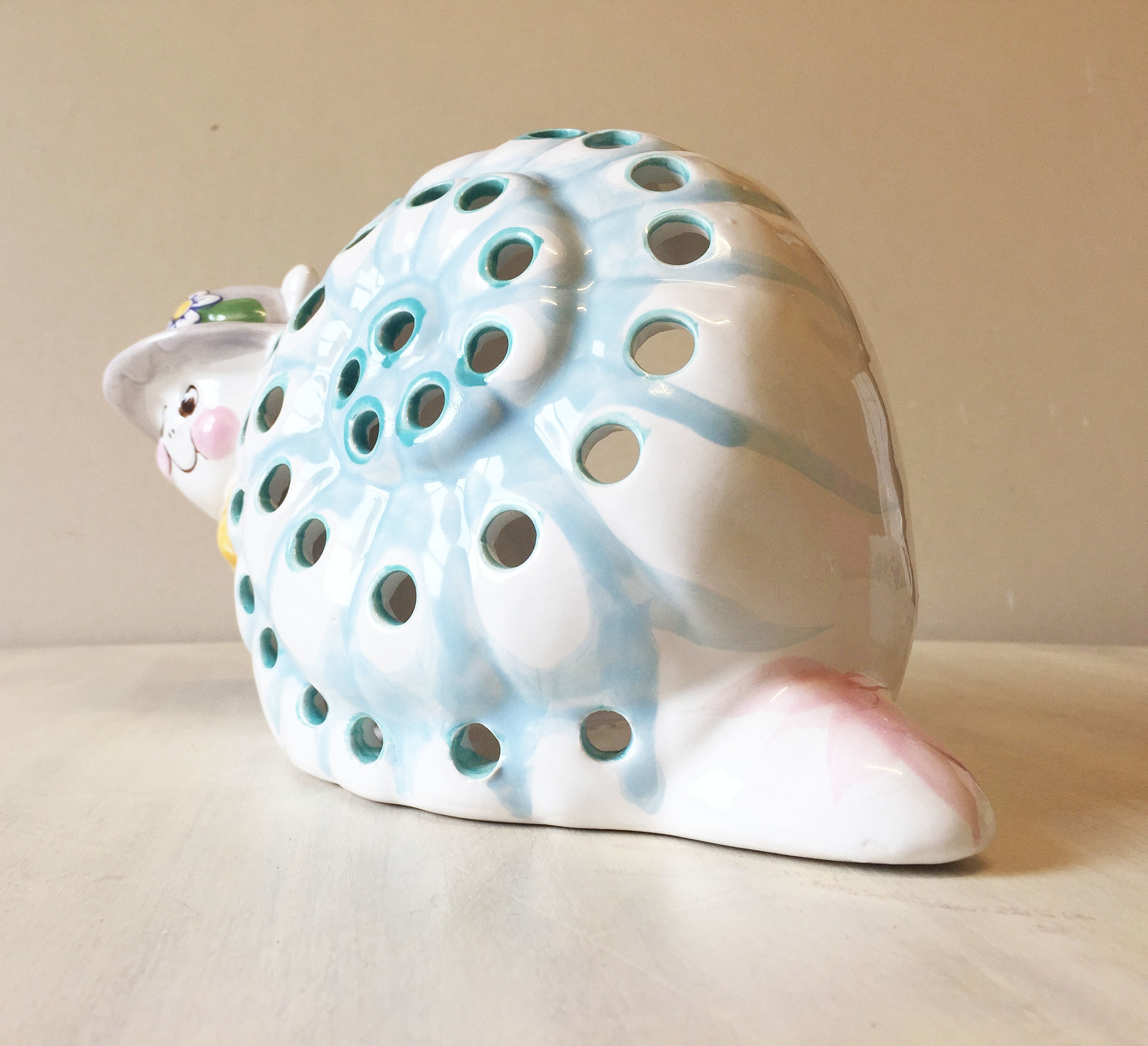 Vintage Snail lamp base