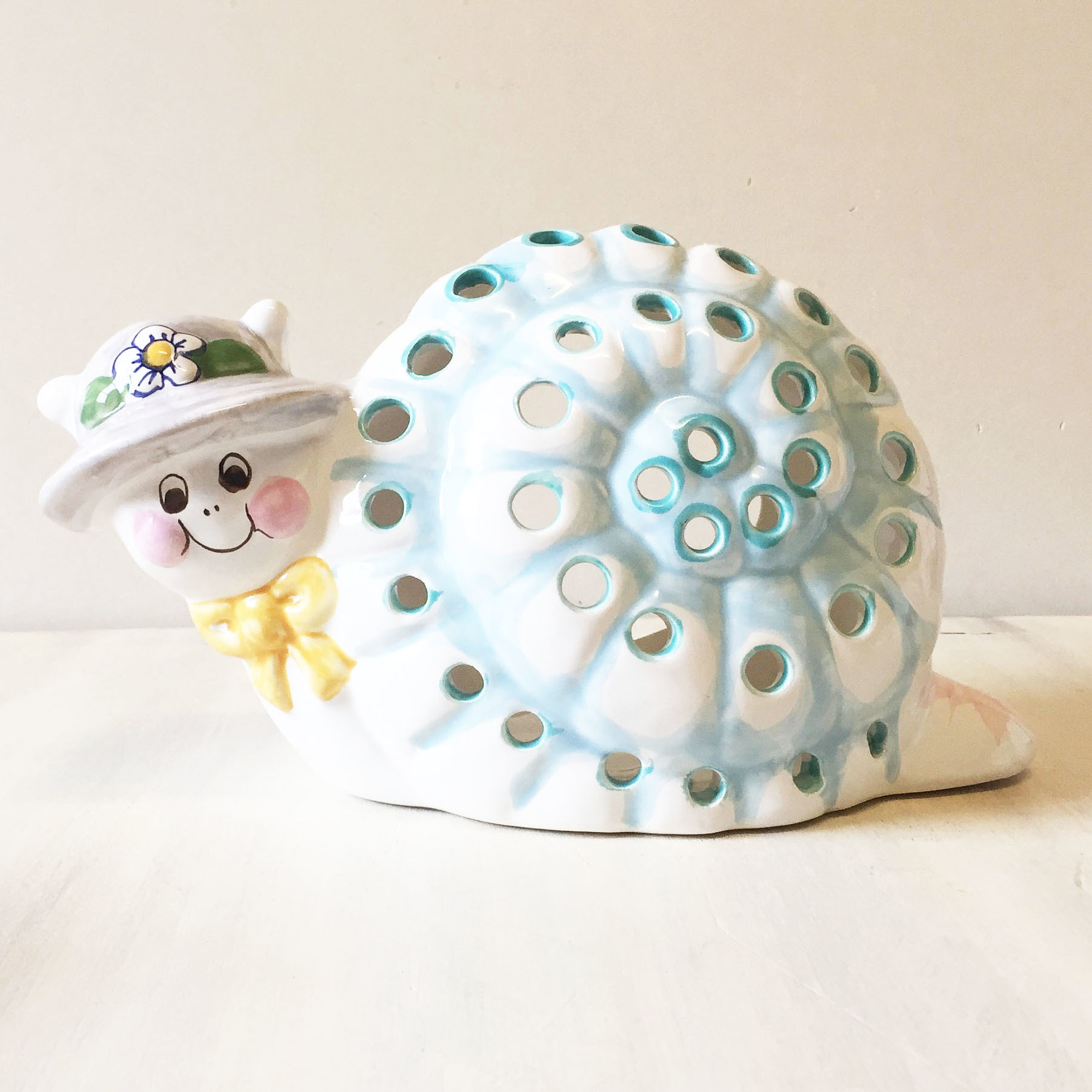 Vintage Snail lamp base