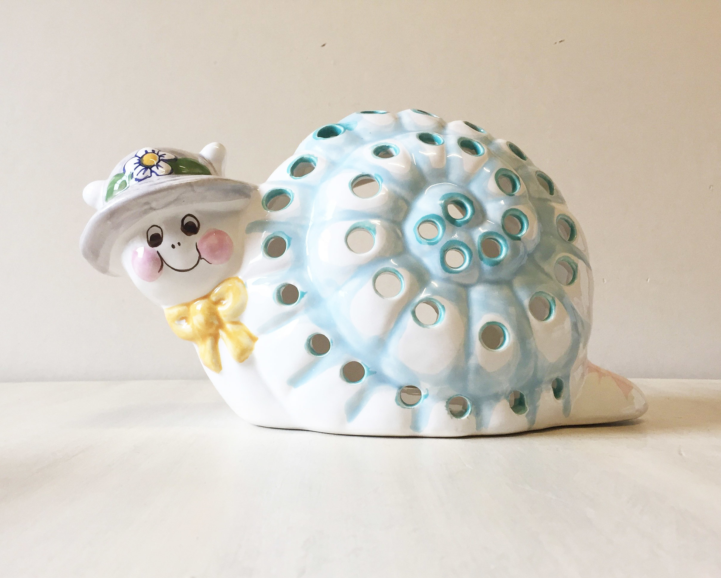 Vintage Snail lamp base