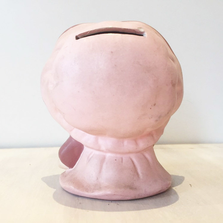 Vintage small girl money box