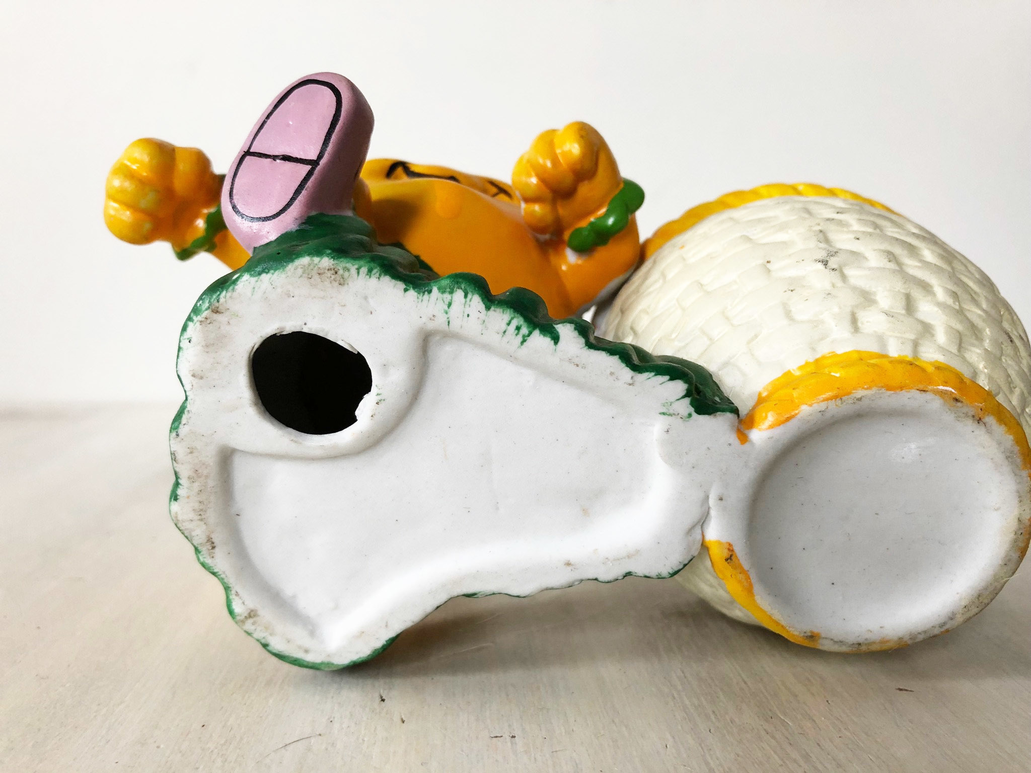 Vintage novelty sweetcorn planter