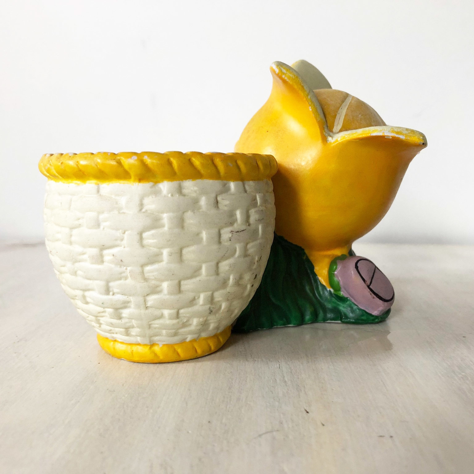 Vintage novelty sweetcorn planter