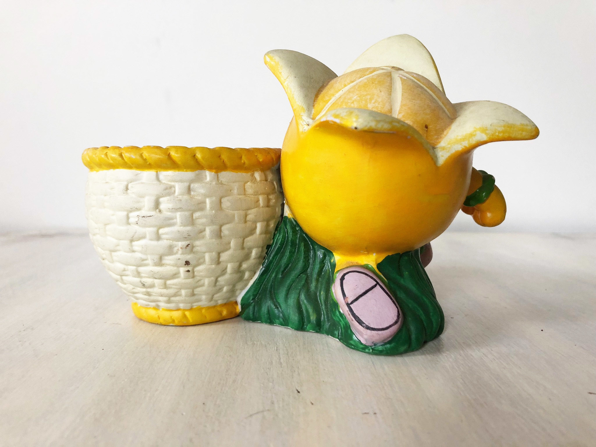 Vintage novelty sweetcorn planter