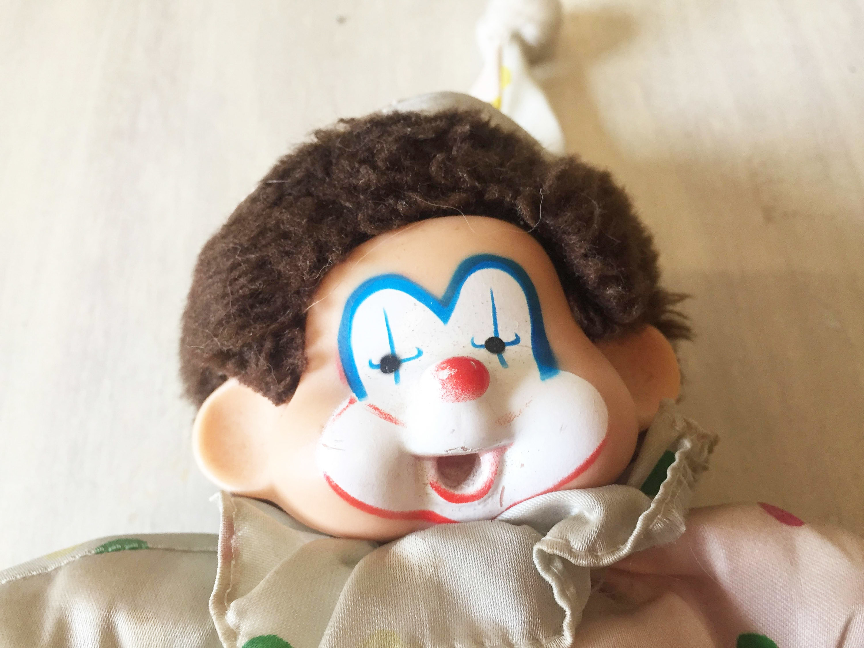 Corky clown Monchichi Monkey