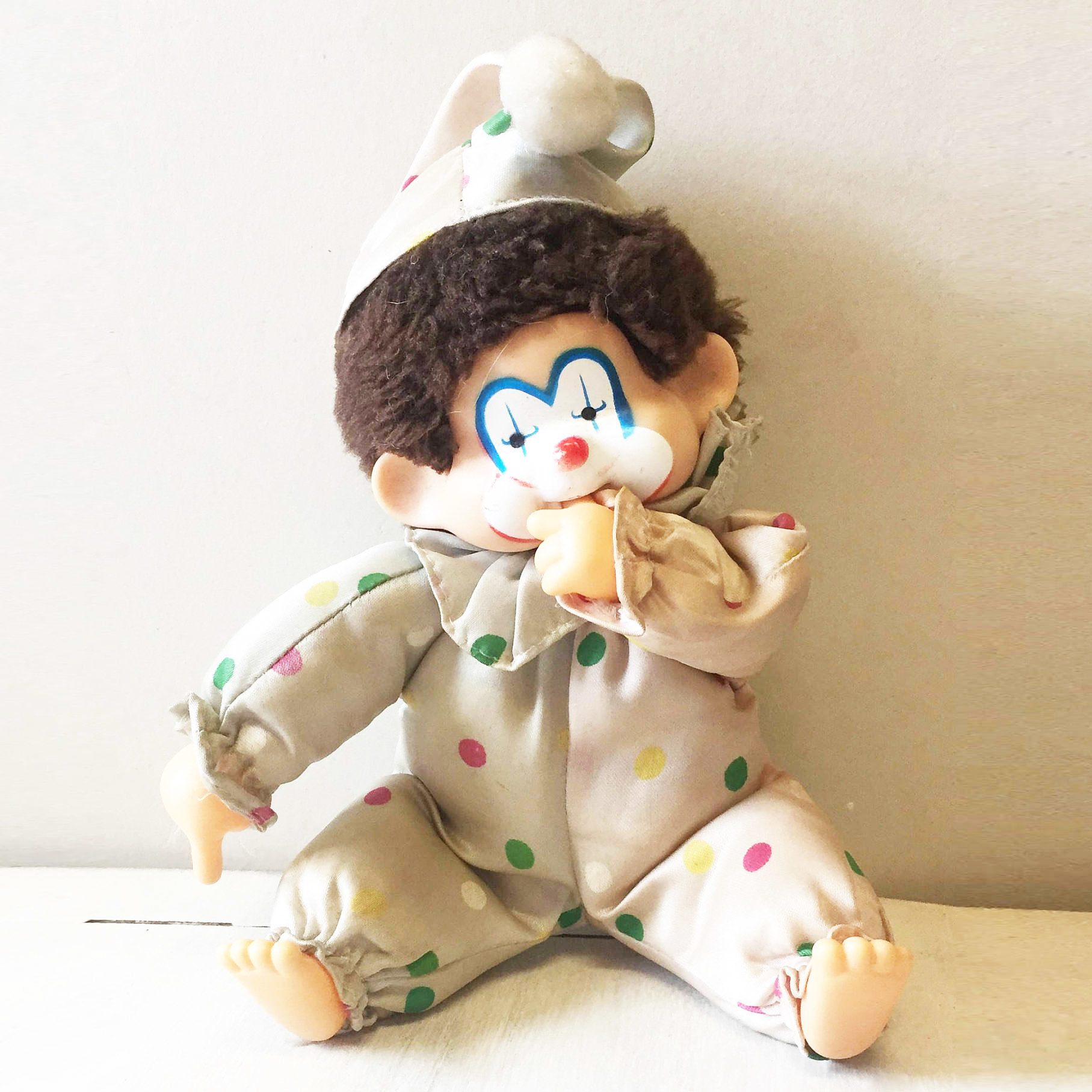 Corky clown Monchichi Monkey 00047