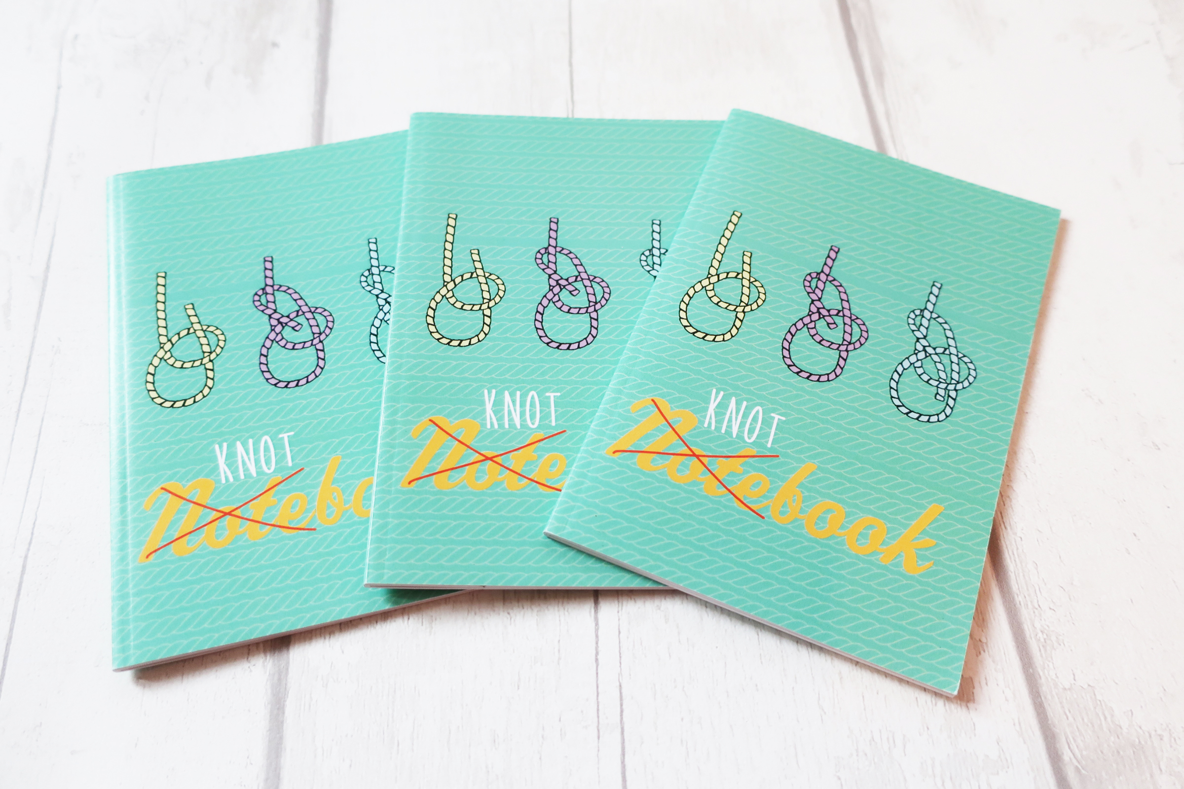 A6 Knot lined Notebook