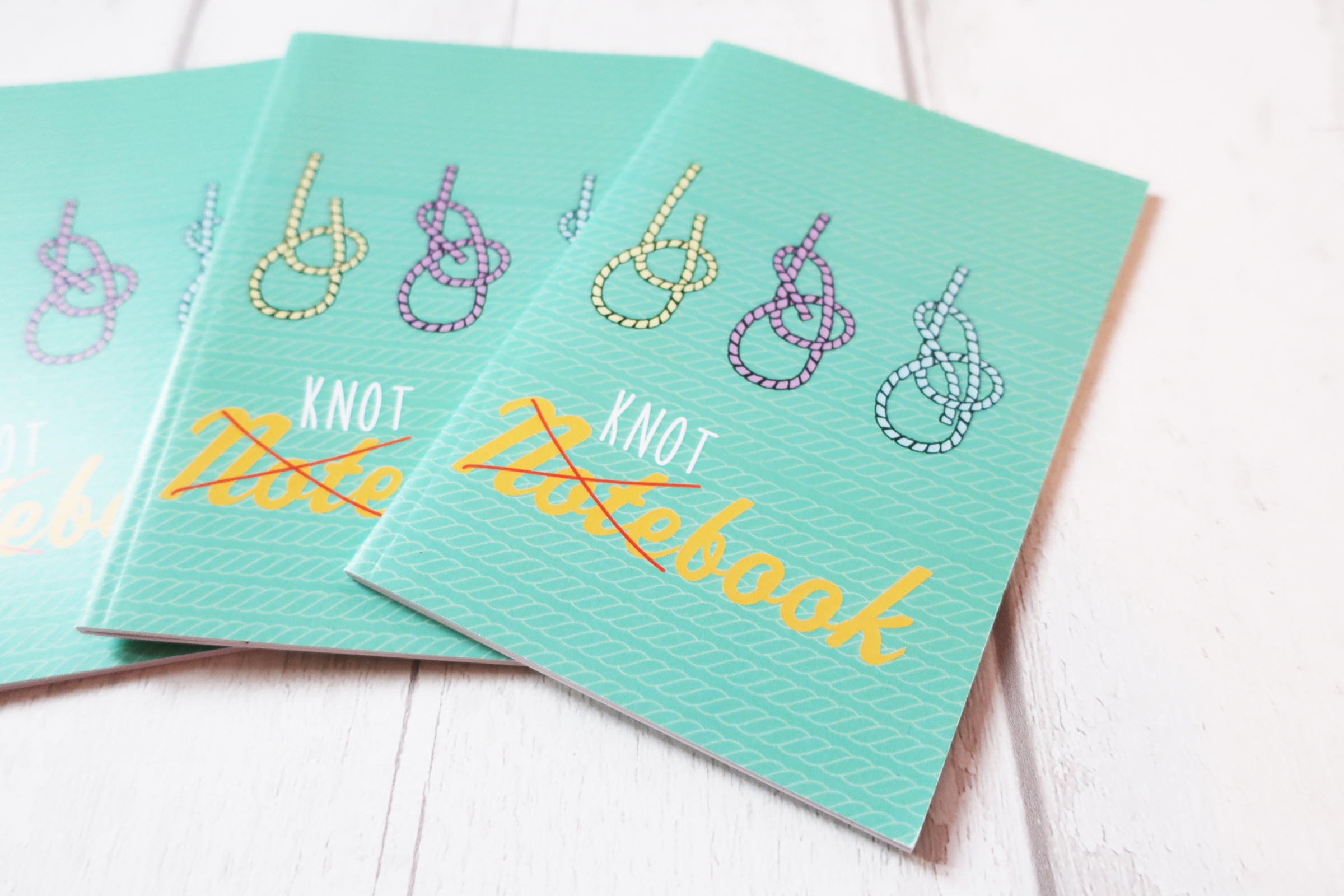 A6 Knot lined Notebook