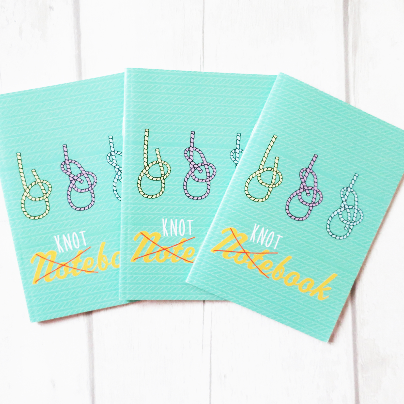 A6 Knot lined Notebook 00008