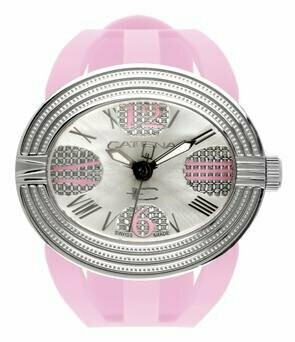 Swisspace S902LAR04 - Orologio da polso da donna, cinturino in caucciù colore rosa Swisspace S902LAR04 - Orologio da polso da donna, cinturino in caucciù colore rosa