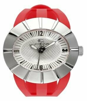 Swisspace S906LAI09 - Orologio da polso da uomo, cinturino in plastica colore rosso Swisspace S906LAI09 - Orologio da polso da uomo, cinturino in plastica colore rosso