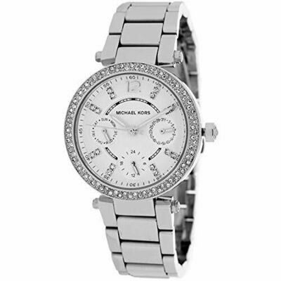 Orologio da Donna Michael Kors MK5615, Color Argento, con Scatola Orologio da Donna Michael Kors MK5615, Color Argento, con Scatola
