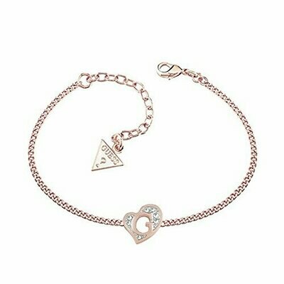 Guess Braccialetto - Gioiello da Polso, con Cristallo, Acciaio Inossidabile, 23 Centimetri Guess Braccialetto - Gioiello da Polso, con Cristallo, Acciaio Inossidabile, 23 Centimetri