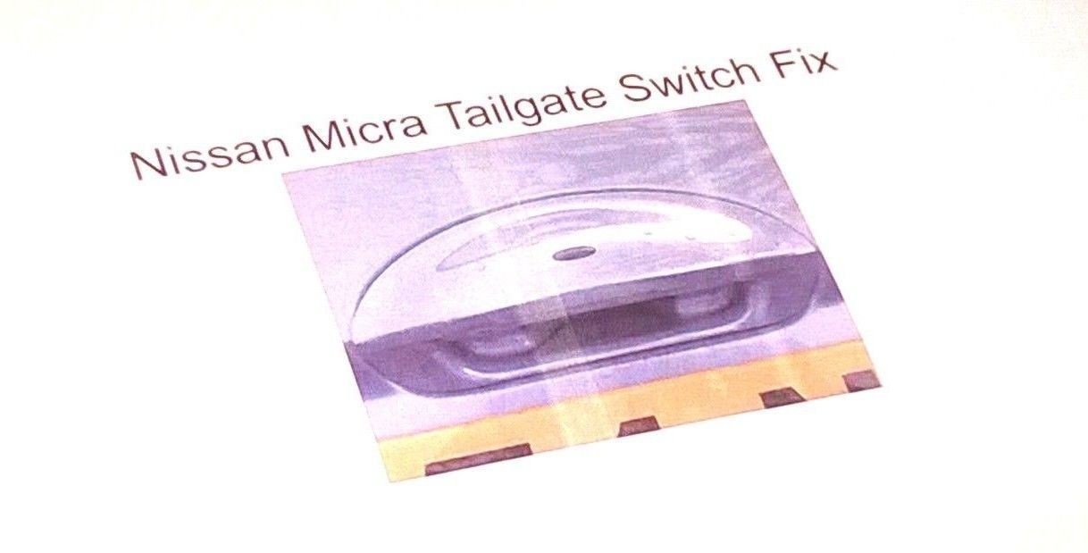 Nissan Micra Boot Switch Repair Instructions