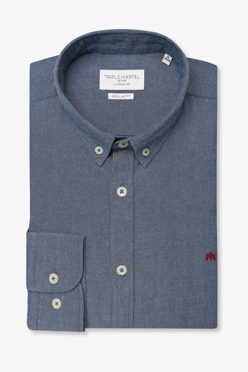 CAMISA CHAMBRAY LAVADO