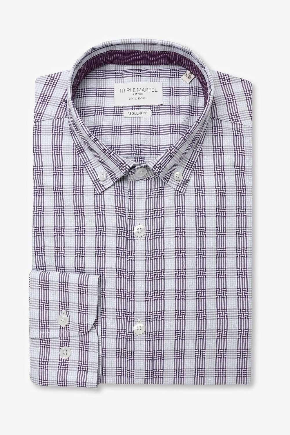 CAMISA XADREZ MULTICOLOR 100% ALGODÃO