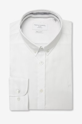 CAMISA BRANCA OXFORD